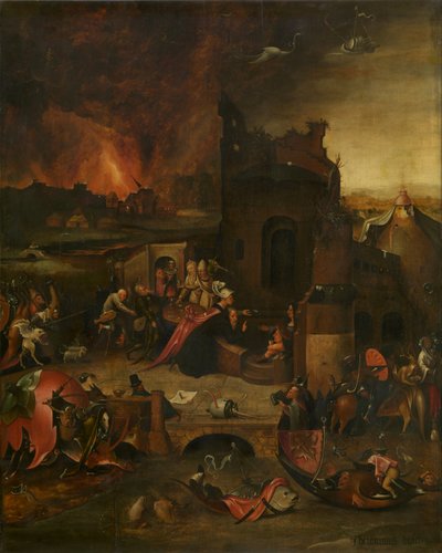 The Temptation of Saint Anthony (Antwerp) by Hieronymus Bosch